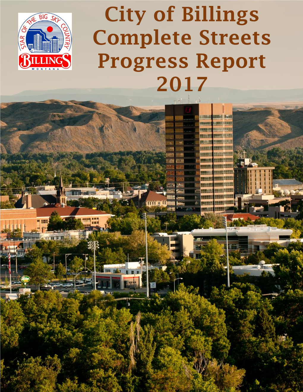 City of Billings Complete Streets Progress Report 2017