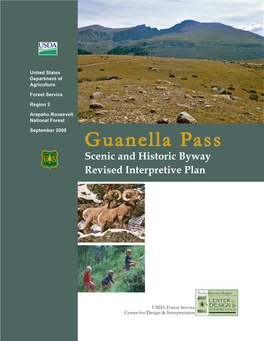Guanella Pass Scenic and Historic Byway Interpretive Plan