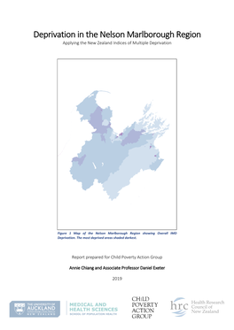 Deprivation in the Nelson Marlborough Region Applying the New Zealand Indices of Multiple Deprivation