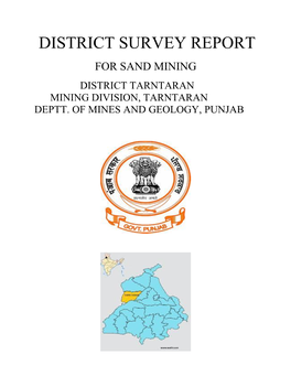 District Survey Report