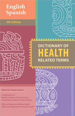 Dictionary of Health Related Terms