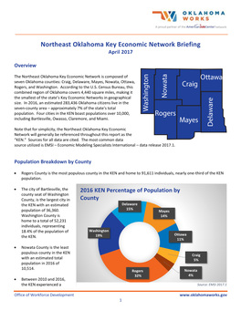 Northeast Oklahoma Key Economic Network Briefing April 2017