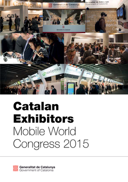 Catalan Exhibitors Mobile World Congress 2015