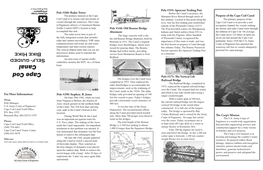 A PDF Companion Cape Cod Canal Bike-Hike Guide Is Available