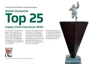 Danish Dynamite: Top 25 Supply Chain Executives 2020