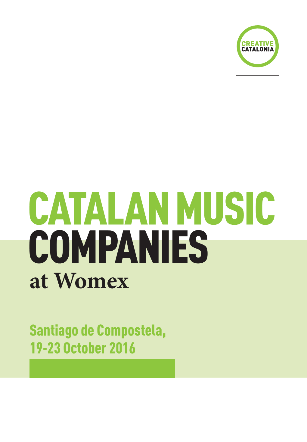 CATALAN MUSIC COMPANIES at Womex