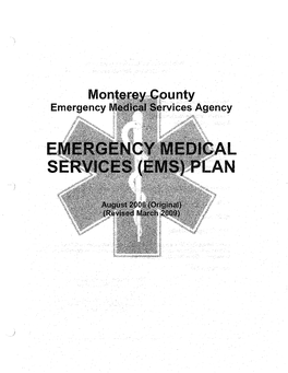 Emergency Medical Services Authority, As Amended During Board Meeting