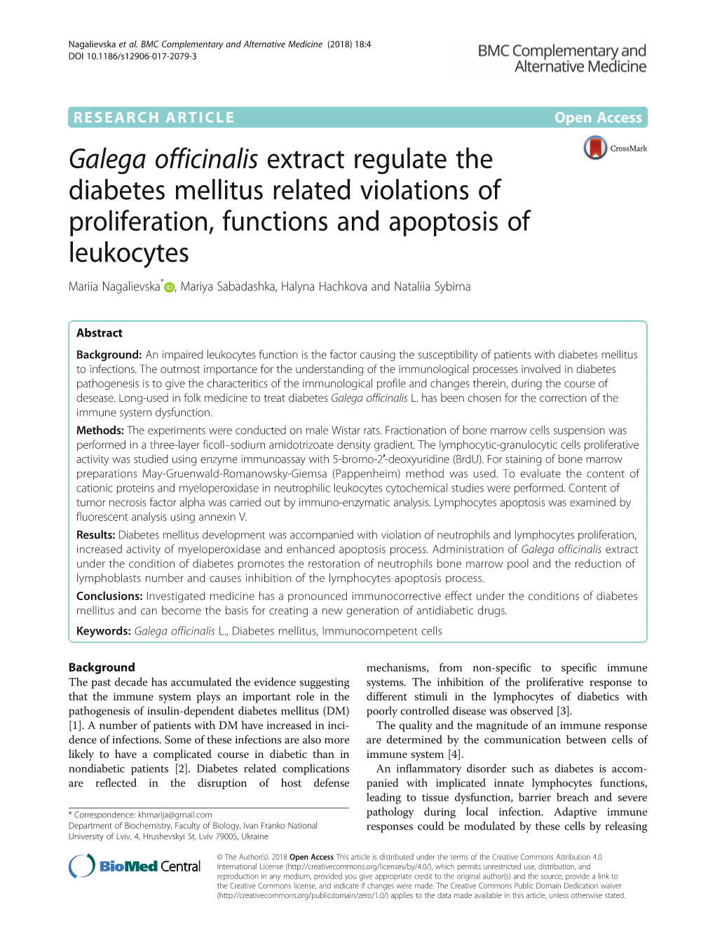 Galega Officinalis Extract Regulate the Diabetes Mellitus Related Violations