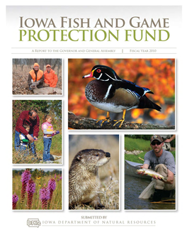 Iowa Fish and Game Protection Fund FY 2010