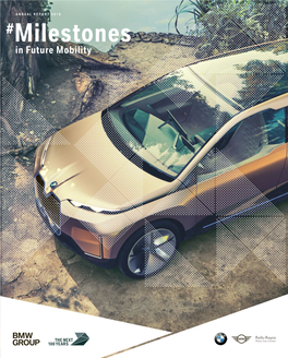 Milestones in Future Mobility, Annual Report 2018