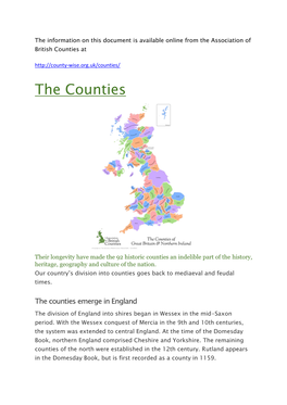 The Counties