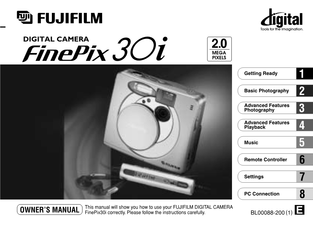 Finepix30i Owner's Manual