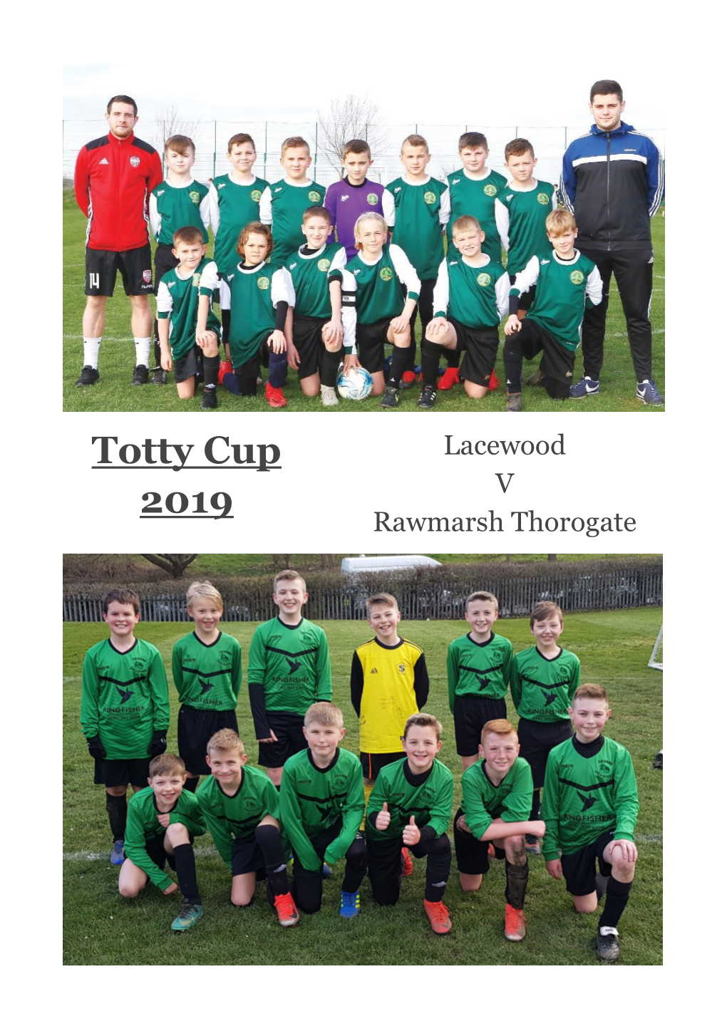 Totty Cup 2019