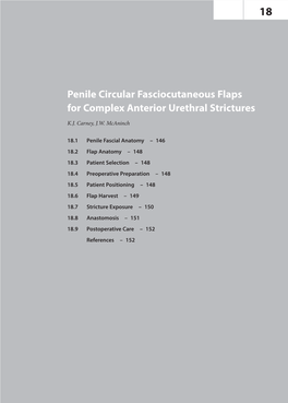 Penile Circular Fasciocutaneous Flaps for Complex Anterior Urethral Strictures K.J