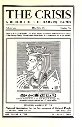The Crisis, Vol. 1, No. 5. (March, 1911)
