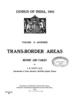 Trans-Border Areas, 1941