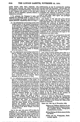 6108 the London Gazette, November 29, 1864