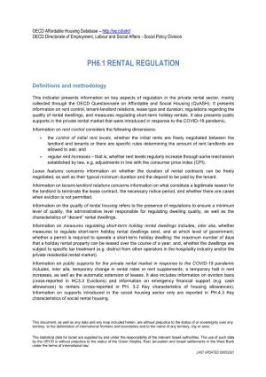 Ph6.1 Rental Regulation