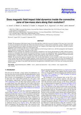 Does Magnetic Field Impact Tidal Dynamics Inside the Convective