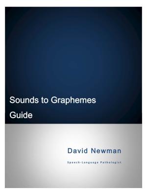 Sounds to Graphemes Guide