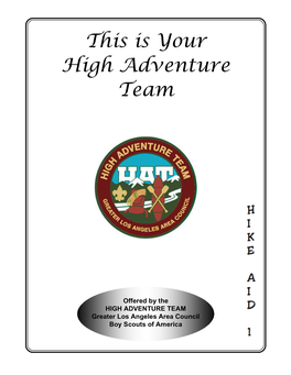 This Is Your High Adventure Team.Pdf