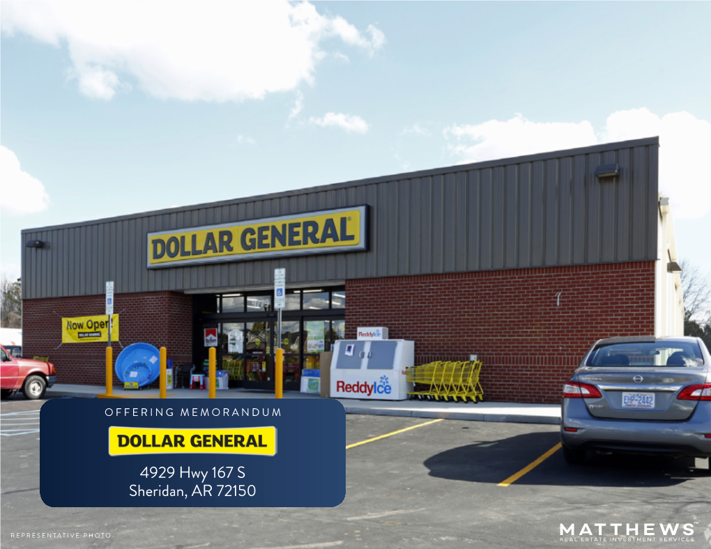 Dollar General- 4929 Hwy 167 S, Sheridan, AR 72105