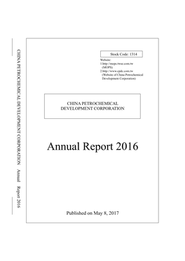 Annual Report 2016 T I O N