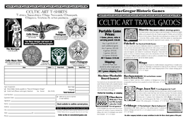 Celtic Art Travel Games