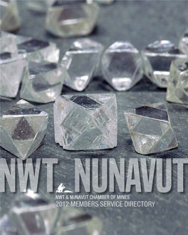 NWT & Nunavut Chamber of Mines Members Directory 2012