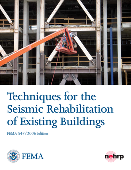 FEMA 547 Techniques for the Seismic Rehabilitation of Existing Buildings