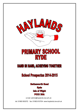 The History of Haylands Primary School
