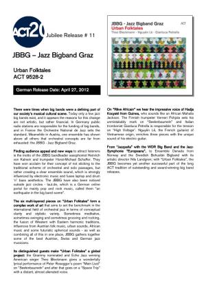 JBBG – Jazz Bigband Graz Jazz Bigband Graz Jazz