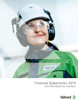 Financial Statements 2019 and Information for Investors Contents