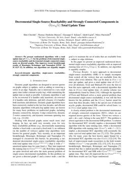 Decremental Single-Source Reachability and Strongly Connected Components in  √ O(M N) Total Update Time