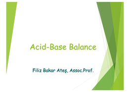 Acid-Base Balance