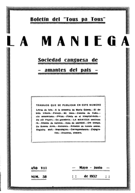 La Maniega [1932,05,38].Pdf
