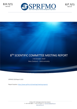 SPRFMO SC8-Report 2020