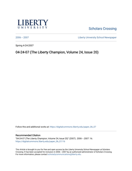 The Liberty Champion, Volume 24, Issue 20)