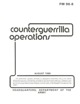 Counterguerrilla Operation