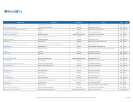 Healthix-Participant-List.Pdf