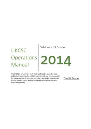 V 2.2 the UK Model UKCSC Full