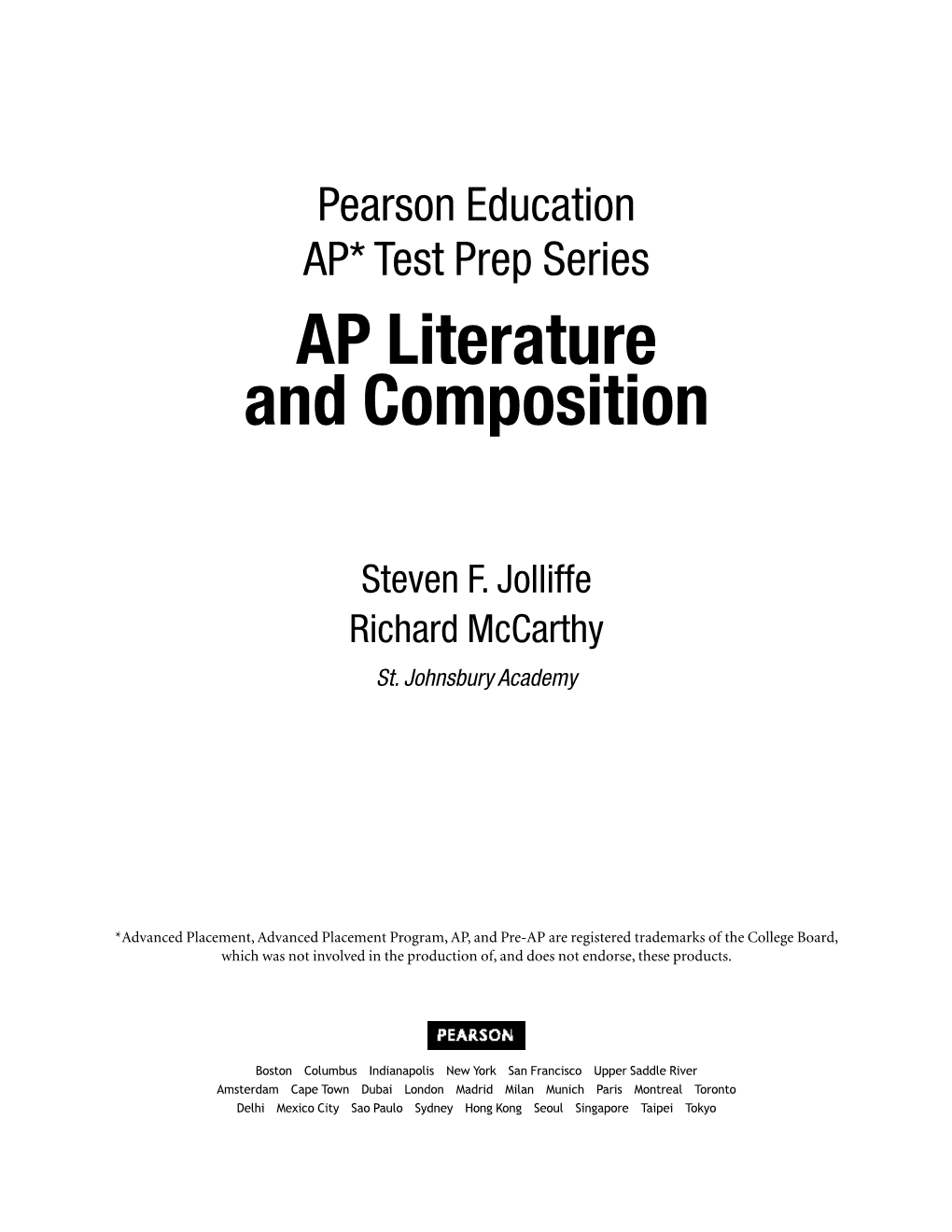 AP Literature and Composition