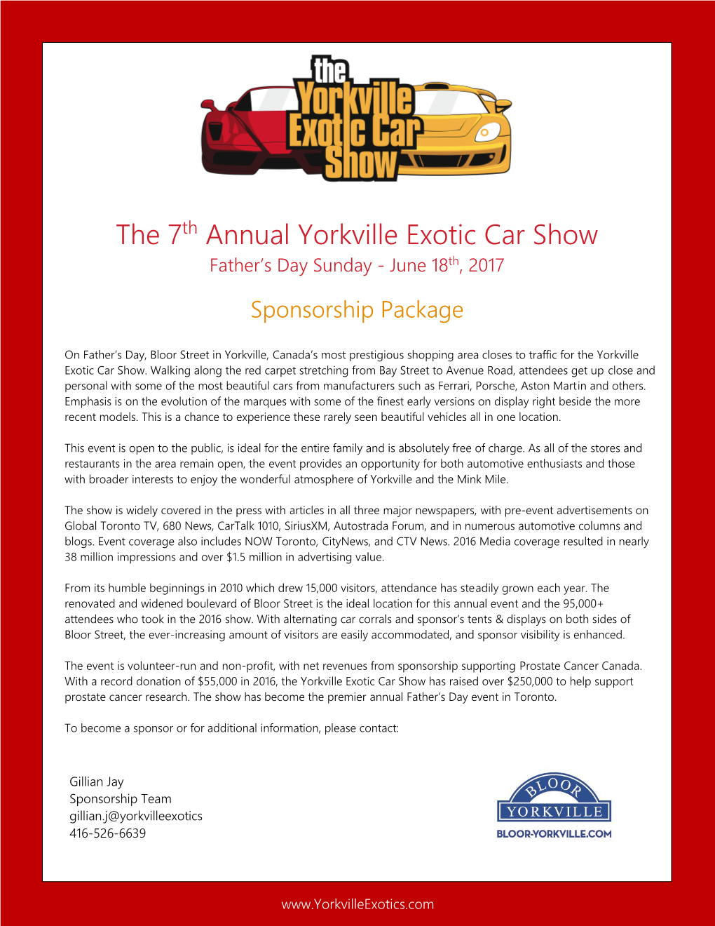 The 7Th Annual Yorkville Exotic Car Show