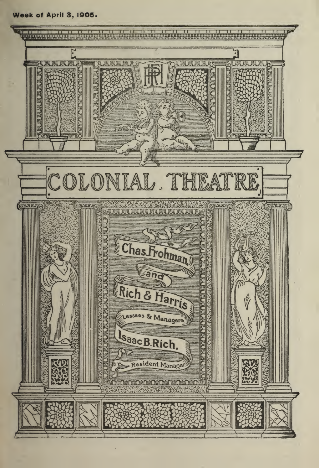 Colonial Theatre Humpty Dumpty Program