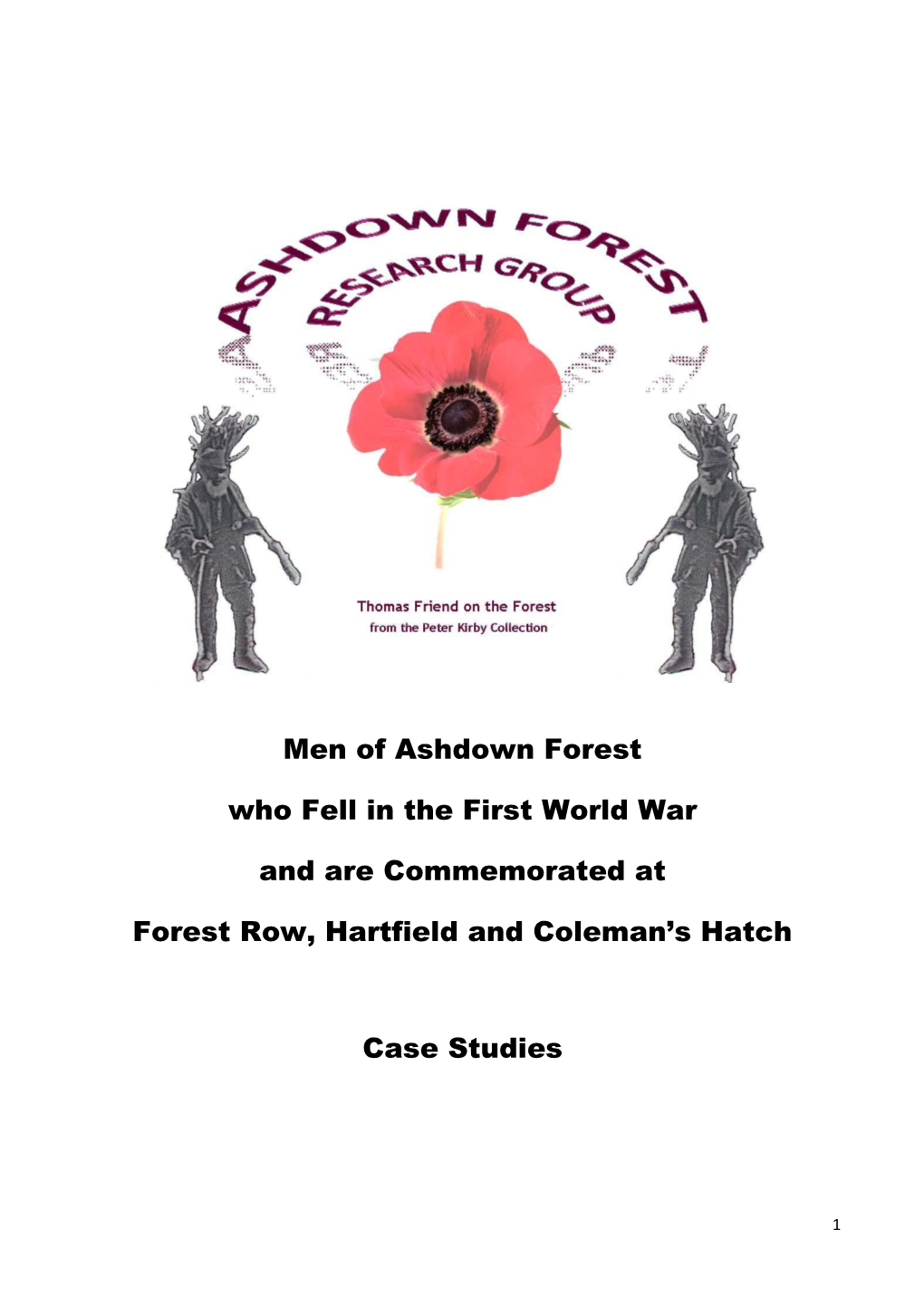 Men of Ashdown Forest Who Fell in the First World War and Are