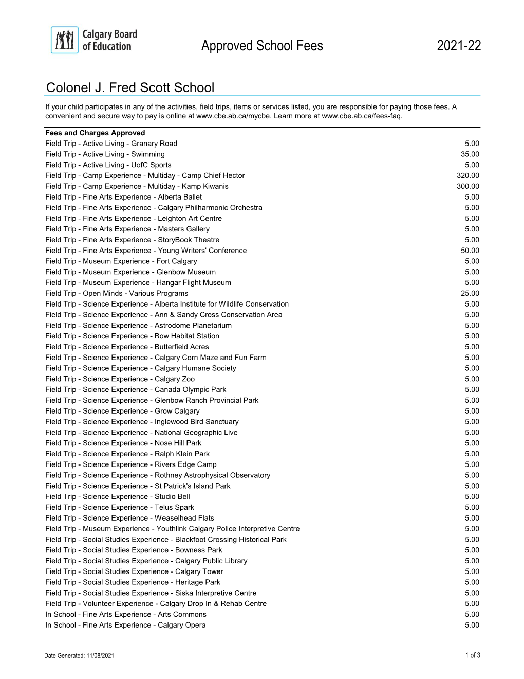 Colonel J. Fred Scott School