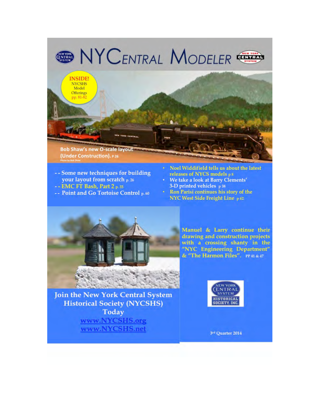 NYCSHS Modeler's E-Zine