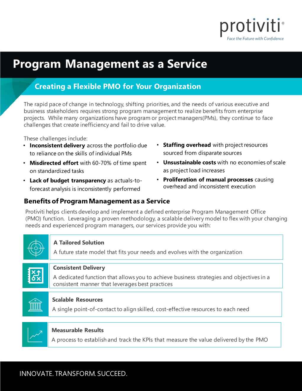 Program Management As a Service