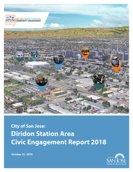 Diridon Station Area Civic Engagement Report 2018