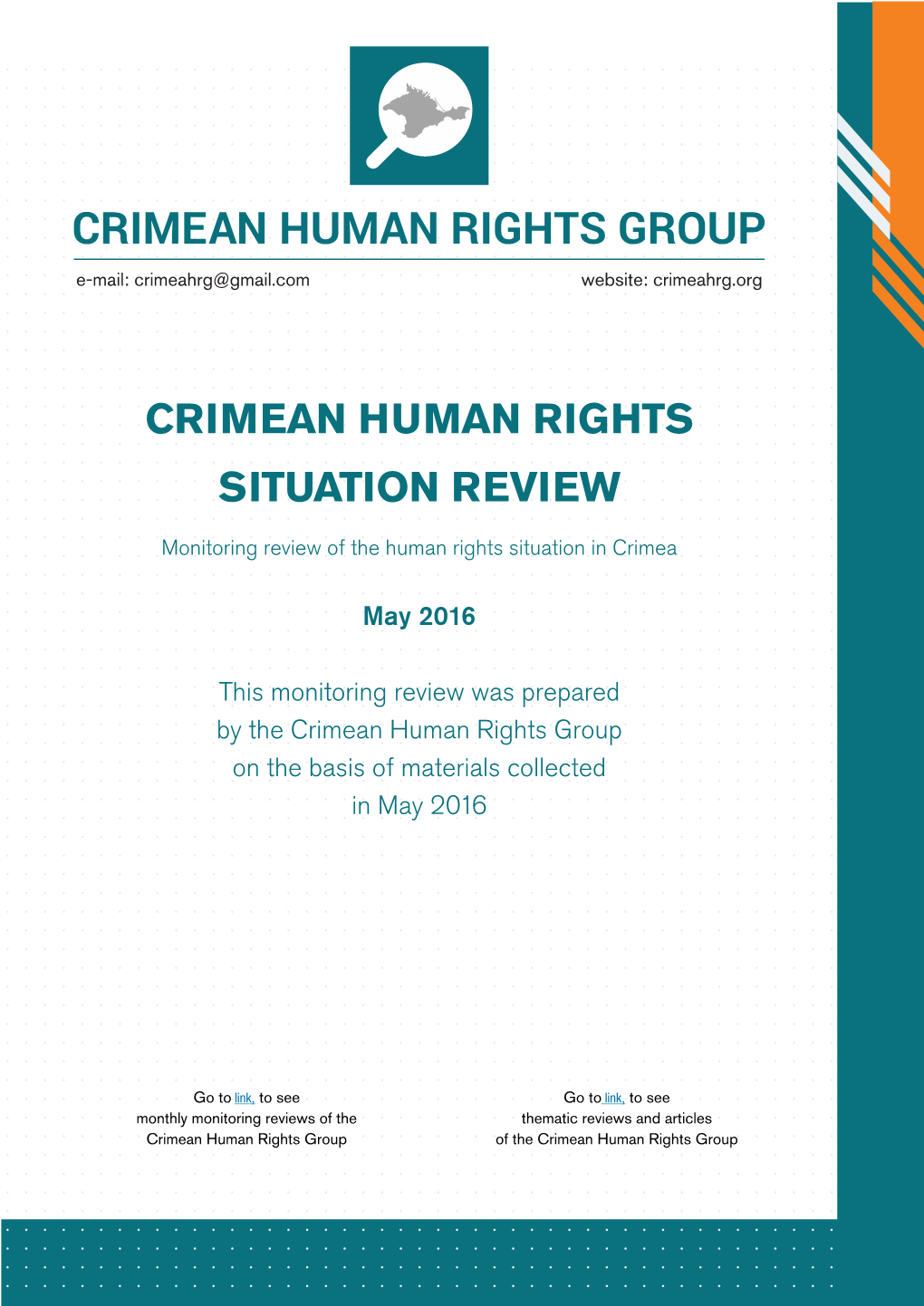 Crimean Human Rights Situation Review